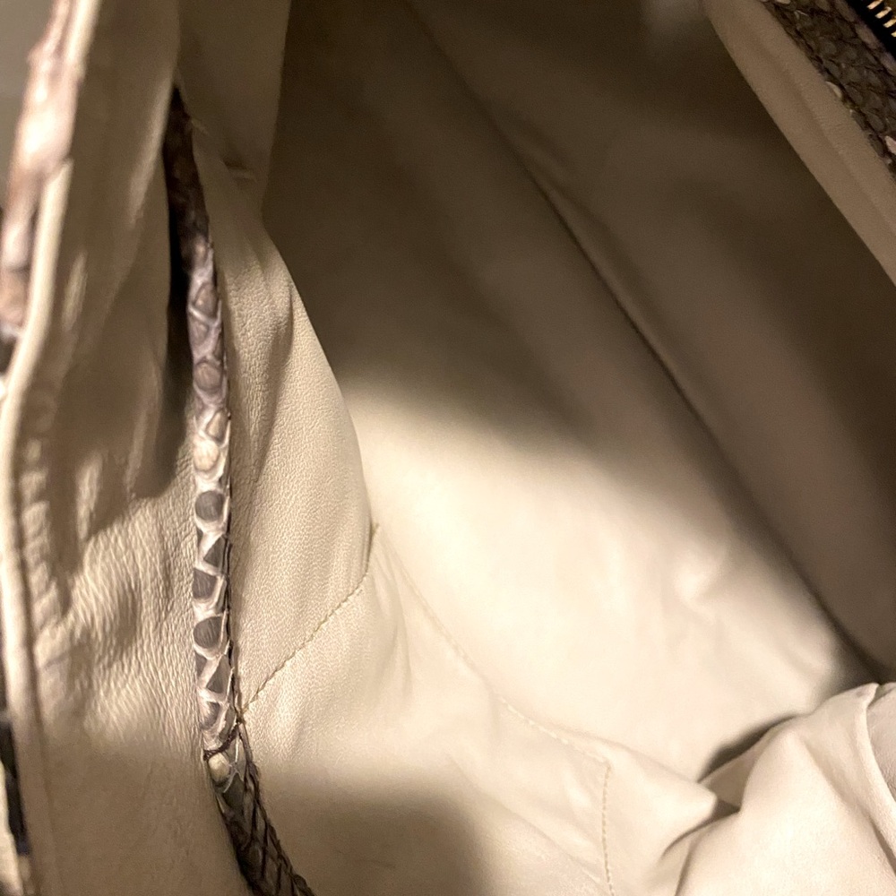 Custom Nwot Python Handbag - Beverly Hills - image 5